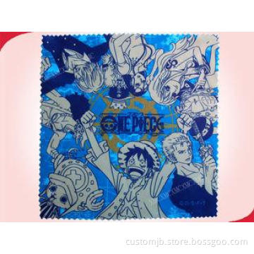 Repeated Heat Transfer Printing Eco Friendly Microfiber Gla